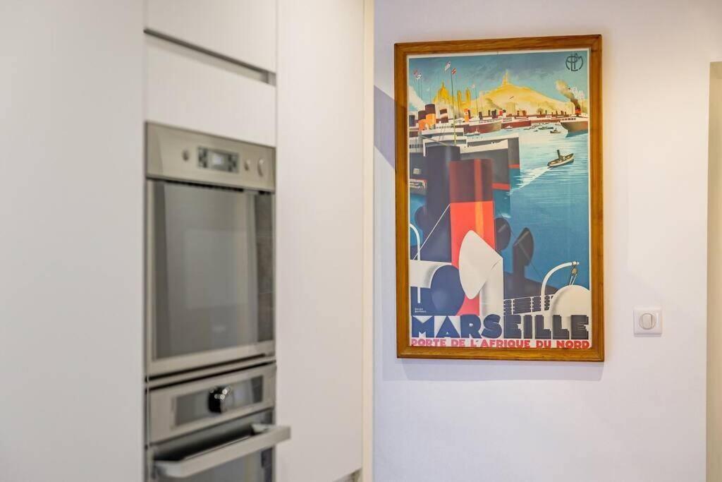 Appartement 5*, Climatisé, avec Terrasse au quartier Le Panier Marsiglia Esterno foto